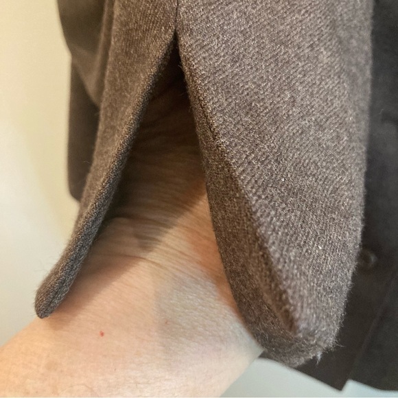 PENDLETON Sz 22 Vintage 100% Wool Shoulder Pads Boxy Pockets Lined Blazer Jacket - Picture 7 of 8